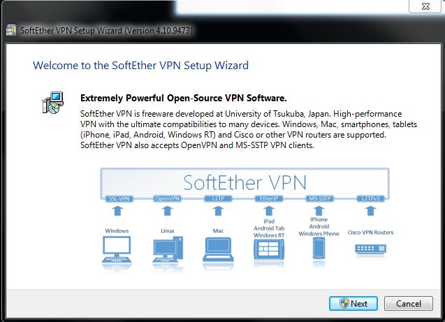 softether vpn mac client server